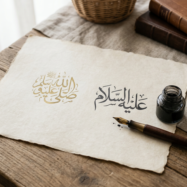 Islamic Honorifics and Calligraphy