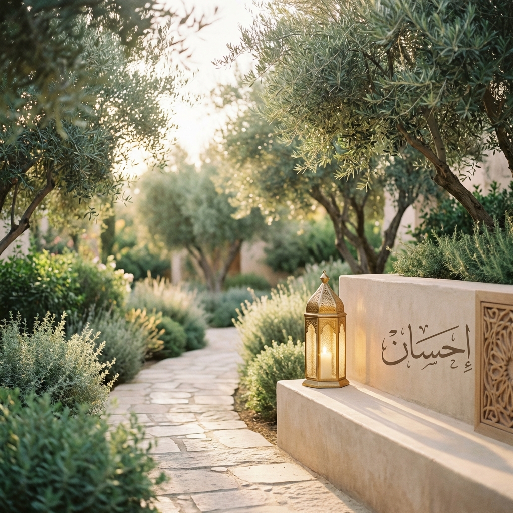 A serene path representing the beauty of kindness